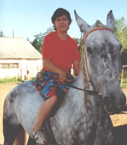 Я на кобыле по кличке Красотка